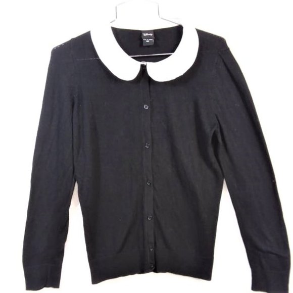 Disney We're All Mad Here Cheshire Cat Black and White Cardigan - Picture 2 of 7